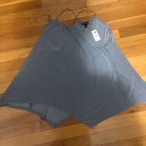 Cute, flowy gray Express halter top